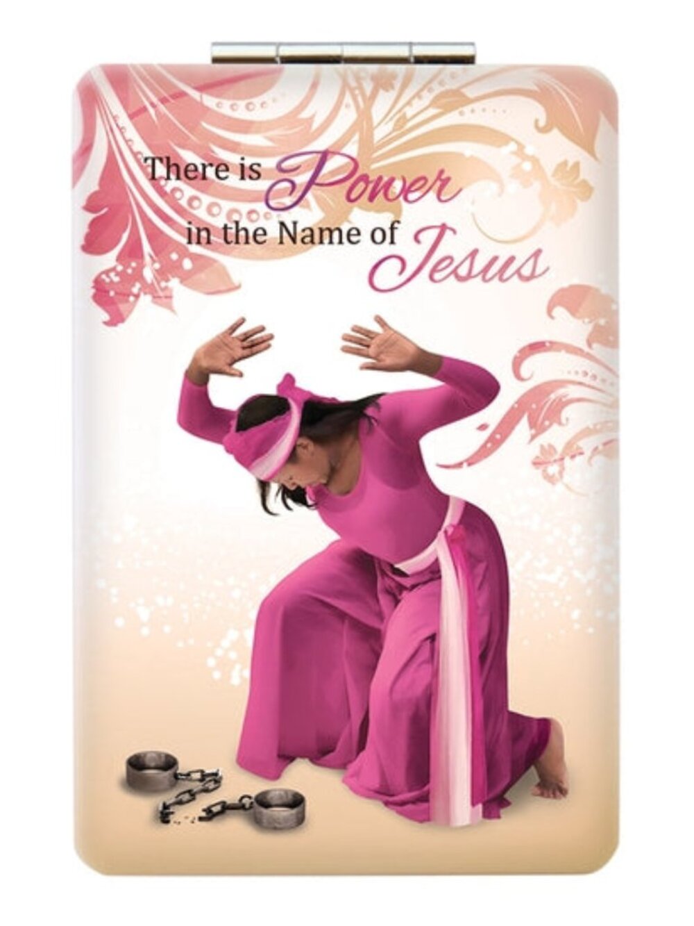 "Power In Jesus" Statement Compact Mirror